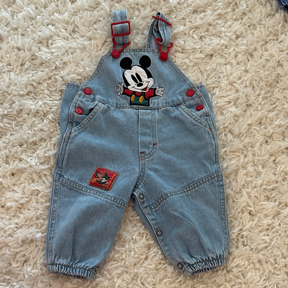 Baby Mickey & Co Vintage Overalls